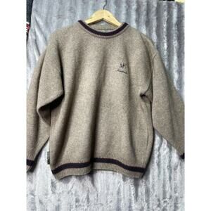 Merino Mink From New Zealand Long Sleeve Pull over Sweater Sze‎ Small
